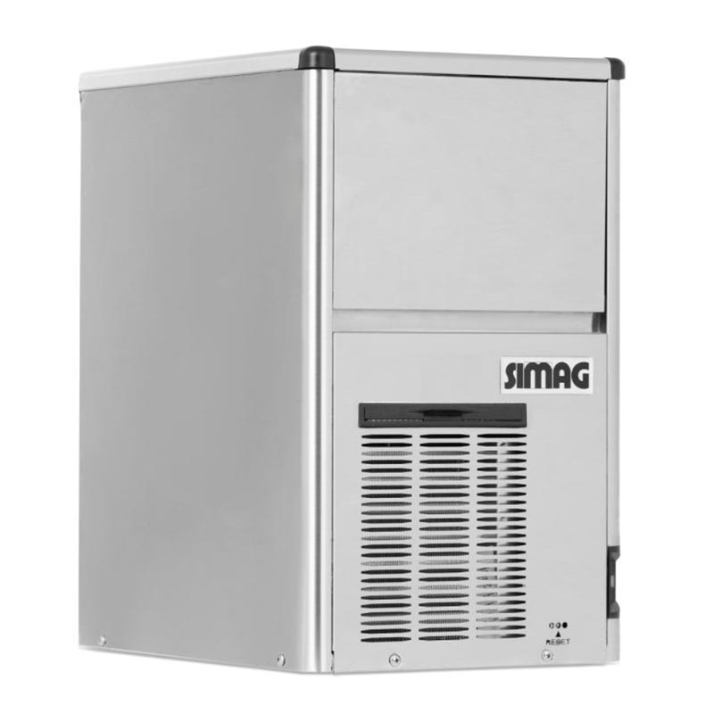 Simag SDH 30 AS Hazneli Parmak Buz Makinesi, 32 kg/gün Kapasiteli
